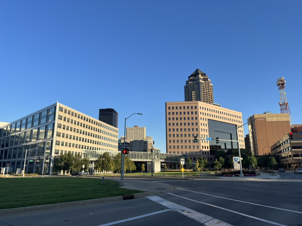 Des Moines skyline